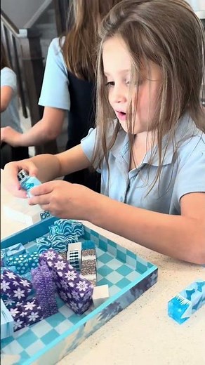 Winter Wonderland magnetic block set = the ultimate screen-free win ❄️✨