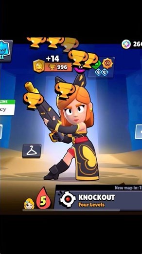 Piper 1000 TROPHIES🏆 With Randoms #brawlstarsshorts #brawlstars