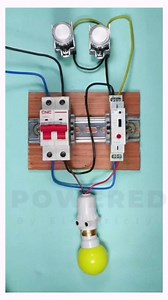 How to wire staircase switch to turn OFF automatically light after preset time? #connection #diagram#shorts #viral #converter #shorts #viral #tending #electrician #electrical #electronics #electricity #electricalengineering #electricalwork #reelfb #electricalservices #everyone #reelschallenge #electronicmusic #videos #fbreels23 #fbreels24 #fbreelsvideo #short #poweredbyelectricity | 𝘗𝘰𝘸𝘦𝘳𝘦𝘥 𝘉𝘺 𝘌𝘭𝘦𝘤𝘵𝘳𝘪𝘤𝘪𝘵𝘺