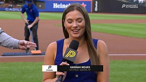 Isiah Kiner-Falefa united with his second cousin, Scott Kiner (son of Ralph Kiner) for the first time at Citi Field 🥹 "For me to not meet anyone on my grandfather's side, it felt like something was missing... this is an incredible moment that I never thought would happen." | SportsNet Pittsburgh
