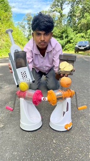 2 Hand Juicer Machine vs Best Multifunctional Vegetable Cutter 🥔🔪 | Unboxing & Test