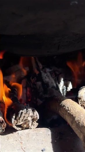 Wood-Fired Steamed Chicken with Scallions | Easy Village Recipe #chicken