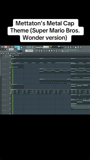 Mettaton's Metal Cap Theme in Mario Bros Wonder