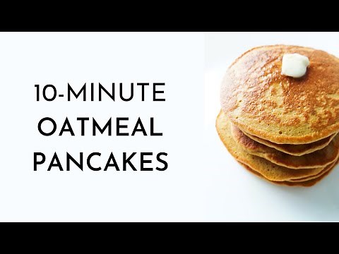 OATMEAL PANCAKE RECIPE WITHOUT BANANA | Healthy Pancakes Without Flour