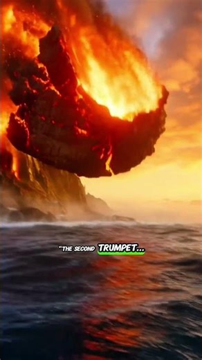 The Seven Trumpets of Revelation — Bible Apocalypse Explained #shorts #SevenTrumpets #BibleStorie