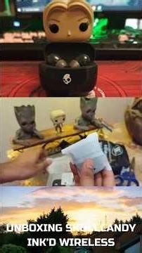 Unboxing Skullcandy 💀 INK'D ANC Wireless Earphones #skullcandy #wireless