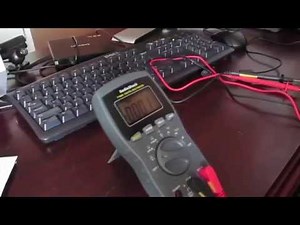 Radio Shack True RMS multimeter unboxing and overview