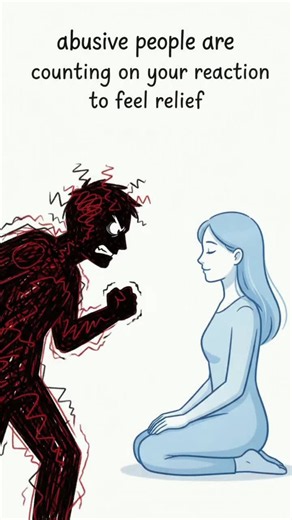 🧠💔 Abusive people often rely on YOUR emotional reactions to regulate THEIR emotions. What many people don't realize is that, for some emotionally abusive or manipulative individuals, provoking a reaction isn't just about starting an argument. It's about gaining a sense of control. 🔥 Your anger gives them something to fight against. 😢 Your tears reassure them that they still have emotional power over you. 🗣️ Your explanations give them another opportunity to twist your words, shift blame, or