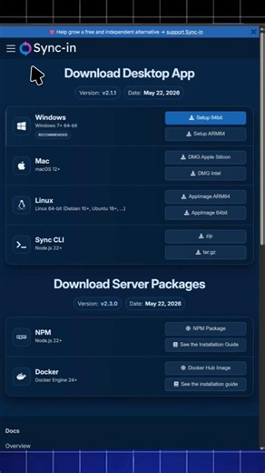 SyncThing : Free & Open Source File Sync Without Cloud Storage ⚡|#trending #viral #shorts #feed #fyp