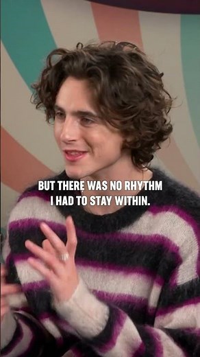 Timothée Chalamet Breaks Down Recording 'Pure Imagination'