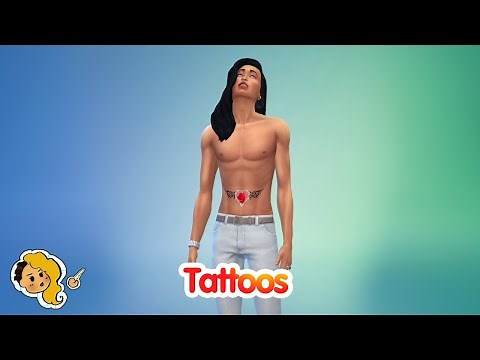 How to Create Custom Tattoos in the Sims 4 FAST and EASY