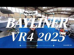 BAYLINER VR4 hors-bord 2025 présentation complète 😁😁🌊