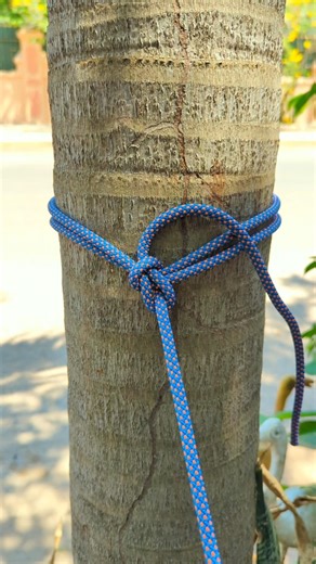 Amazing and Reliable Rope Technical. #masterknots #ropeknits