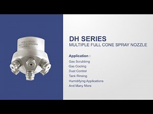 Multiple Full Cone Spray Nozzles