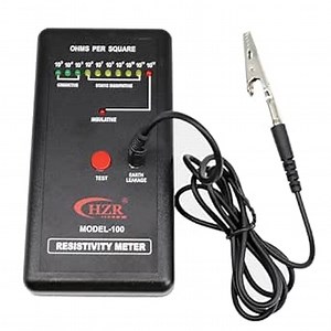 Digital Surface Resistance Tester Precise Static Electricity Tester Resistance Measuring Instrument Electrostatic Analyzer Static Detector Self Calibration Static Tester Surface Resistivity Tester