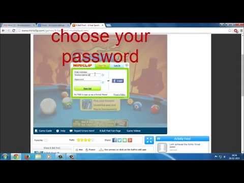 How to create account in miniclip