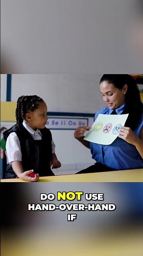 Hand-Over-Hand: Know When To Stop For Kids! #shorts