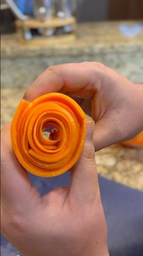 How to make Carrot Roses