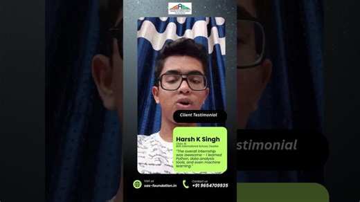 Harsh Kumar Singh s | Python Data Analytics Internship | SAS Foundation | Swavalamban Avam Swabhimaan Foundation (SAS Foundation)