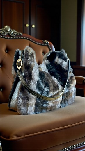 98K views · 1.7K reactions | Guarda come nasce la mia borsa in pelliccia ecologica ! Questo è il processo super rapido per creare un accessorio elegante e di grande impatto, perfetto per l'inverno. • Ti piace? Impara a farla! Trovi il Link al Tutorial Completo nel PRIMO COMMENTO FISSATO qui sotto . • Inizia a cucire la tua! #diy #fashion #acessorio #réel #diybag #handcrafted #bag #handmade | KIKA Tutorial Creativi | Facebook