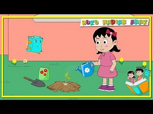 Menanam Bunga - Buku Jendela Dunia - Buku Harian Anak - ClaraBintang-