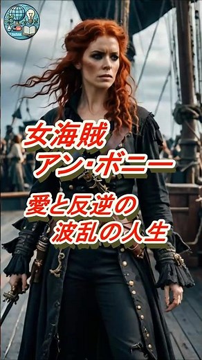 女海賊アン・ボニー：愛と反逆の波乱の人生 #世界史 #アンボニー #女海賊海賊の歴史 #カリブ海 #海賊伝説 #歴史エピソード#海賊物語 #ジョン・ラカム #メアリー・リード #キャリコ・ジャック