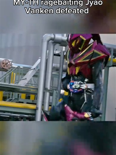 chill bro what's wrong with you lol 😭 RIP Vanken [Scene] Kamen Rider MY-TH (ep6) #foryoupage #kamenrider #kamenridermyth #kamenriderjyao #kamenridervanken