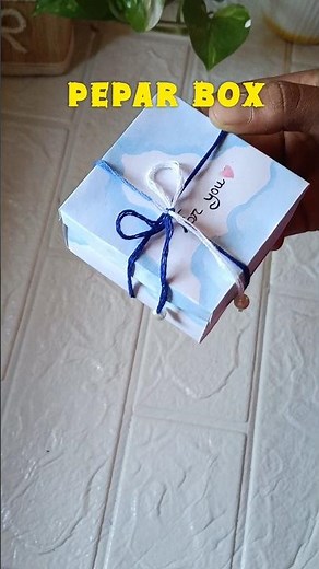 pepar box 🎁#diy #craftideas #peparart