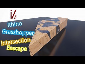 Rhino grasshopper tutorial intersection brep and plan for conceptual model 犀牛线面交错教程 概念出图