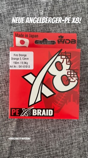 Neue Schnur von ‪@angelbergertv‬. Werde sie für euch testen! #angeln #zanderangeln #angelberger