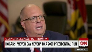 GOP Gov: I 'never say never' to challenging Trump in 2020