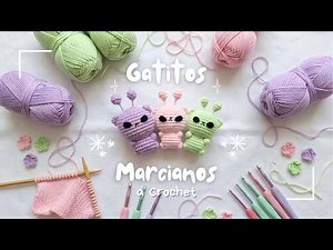 Alien Kittens — Crochet tutorial | 🛸🐱💖 (amigurumi step by step)