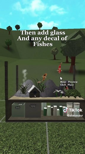 Watch me add fish tanks to every build from now on 😭insp: @BramP #roblox #bloxburg #robloxbloxburg #bloxburgtutorial