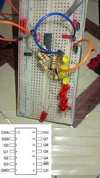 74HC164 IC explained #logicgate #ic #circuit