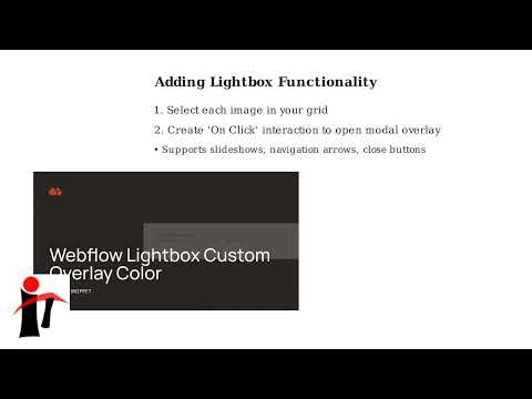 How to Add a Photo Gallery in Webflow – CMS, Lightbox & Grid