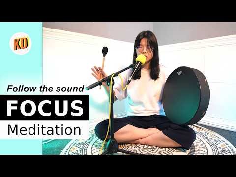 Follow the Sound (Release negative energy) | 10-Min Guided Meditation for Energize | Kaede
