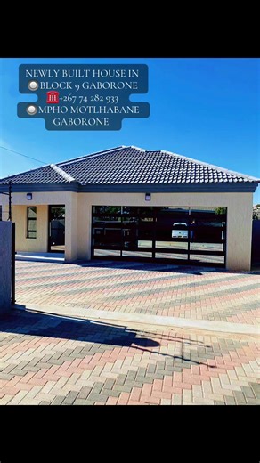 Newly Built House for Sale in Block 9 Gaborone