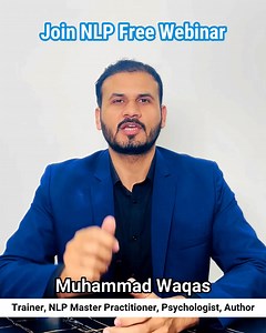 Join NLP free Webinar 07 December, 2025 Sunday Time 8 to 10 Pm | Trainer Muhammad Waqas