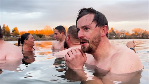 Plunging into the Snake River for "Frigid Friday" - Local News 8