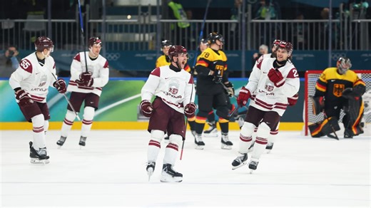 Locmelis scores twice, Latvia rallies to stun Germany