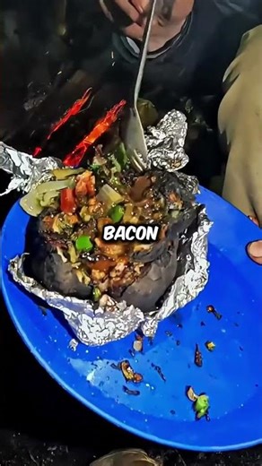 Man Cooking In The Wild While Freezing To Survive