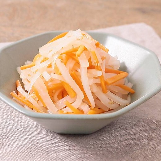 大根とにんじんの中華和え 作り方・レシピ | クラシル