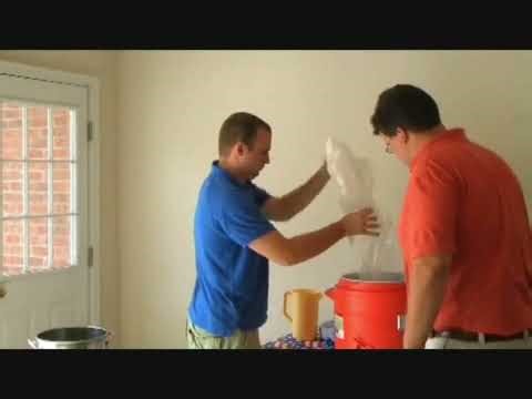 How to Brew All Grain Beer. Roaming Rino's Home Brew How to Video