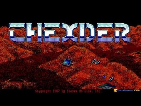 Thexder gameplay (PC Game, 1985)