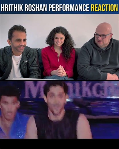 Hrithik Roshan Filmfare 2001 Performance Reaction by New Yorkers #shorts