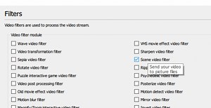 Vlc scene video filter