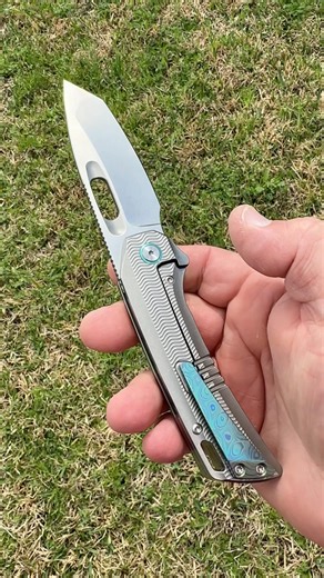 Green Zircuti clip is sweet on my EMP EDC hollow grind Tanto Nymble XT knife