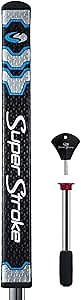 Amazon.com : SuperStroke CounterCore™ Flatso™ Golf Putter Grip, White/Black (Flatso™ 1.0) | Consistent and Reliable Putting Stroke | Reduces Face Angle Rotation | Adjustable Weight System | Unique Parallel Design : Sports & Outdoors