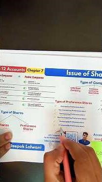 #15 Issue of Shares Revision Series | Class 12 Accounts | Board 2026