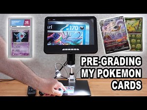 Pre-Grading Pokemon Cards - LinkMicro LM210S Digital Microscope Review